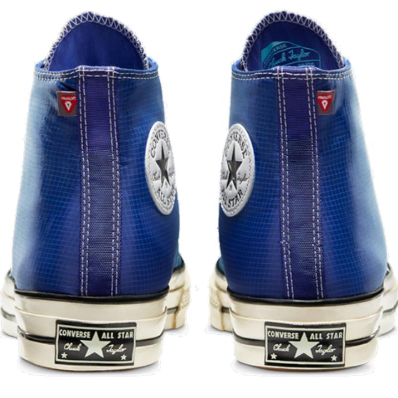 Converse 1970s Primaloft Chuck Comfortable Sweat-Absorbing High-Top Canvas Shoes Unisex Blue