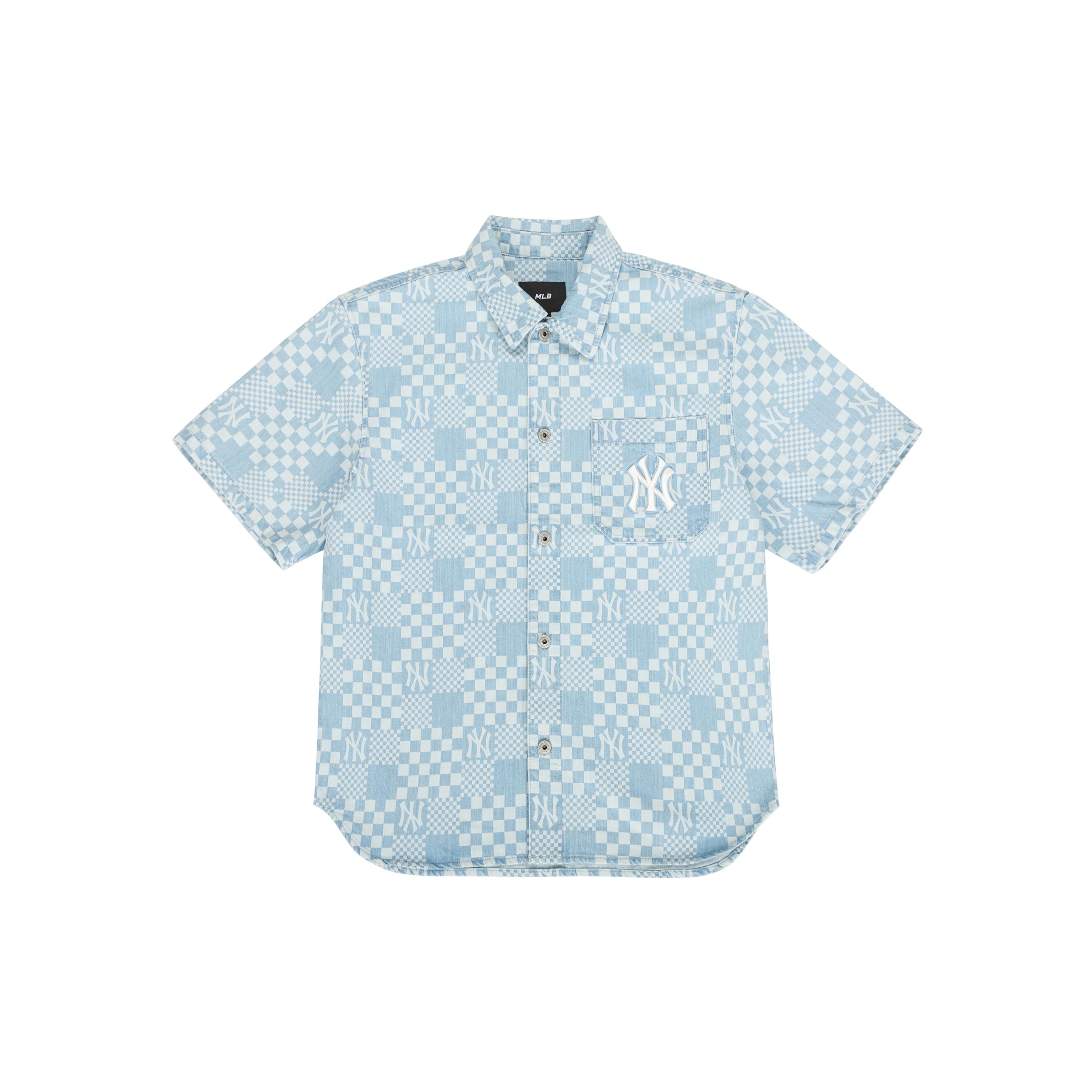 

New MLB New York Yankees Shirt Unisex Light Blue 3ADRMN623-50BLL L