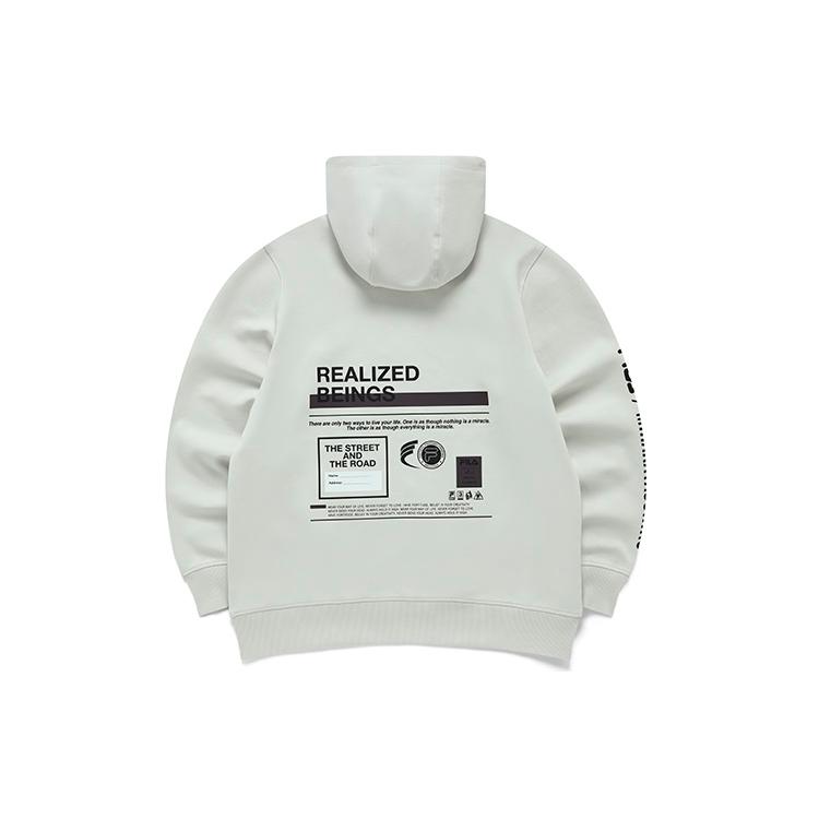 FILA X MIHARA YASUHIRO MIHARA YASUHIRO Collaboration Collection Sweatshirts Men s Antelope Aries Hooded Moderate Regular F11M143208F-IV L