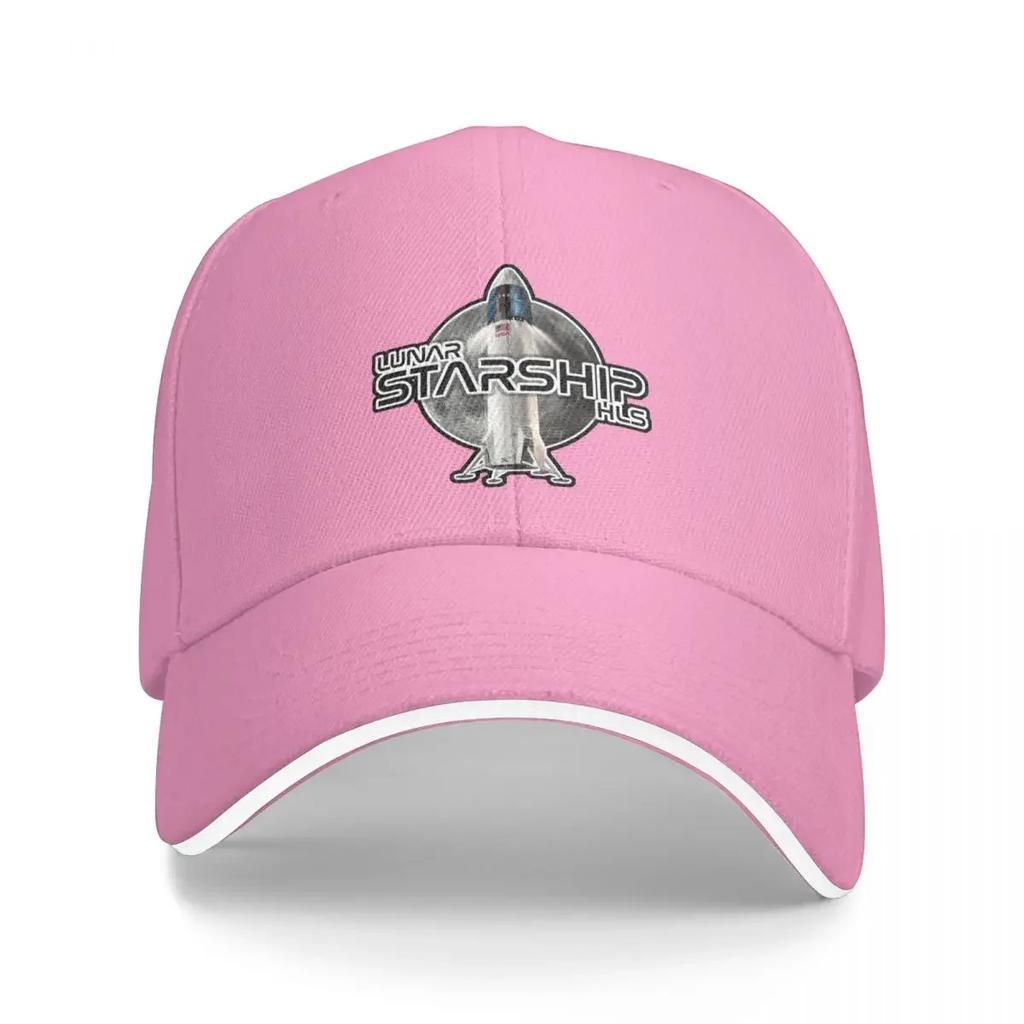 New SpaceX Lunar Starship HLS Baseball Caps Casquette Unisex Hats