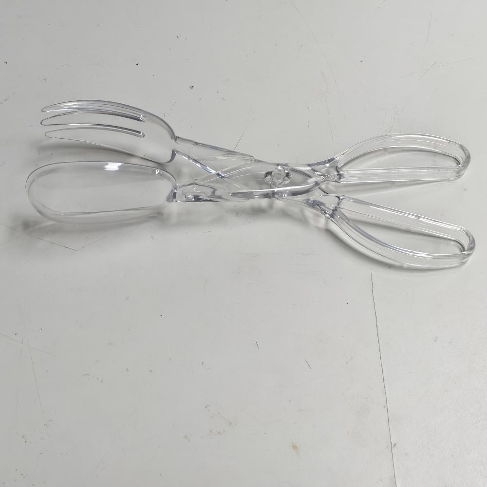 1PC Clear Plastic Salad Clippers & Clips, Reusable Food-grade Kitchen Chef Tools,