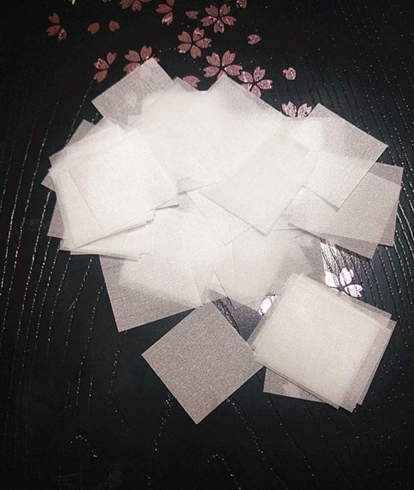 Misakinoya Tsumami Zaiku Material Silk Colorful Thin Hair Handmade 500 Pieces Kit, Pre-Cut Fabric, Fabric, Ornaments, DIY, Crafts, (White, 3cm)