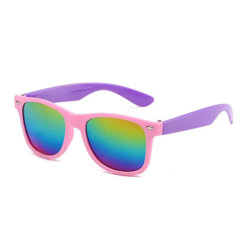 Trendy Kids Sunglasses UV400 Protection Multi Color PC Glasses for Girls Boys Age 3-12