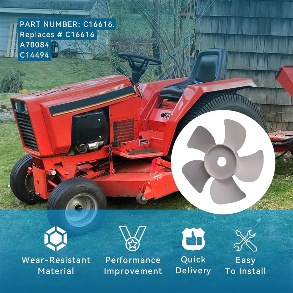C16616 Hydraulic Cooler Fan Blades Fit for Case Ingersoll 200-400 series tractors