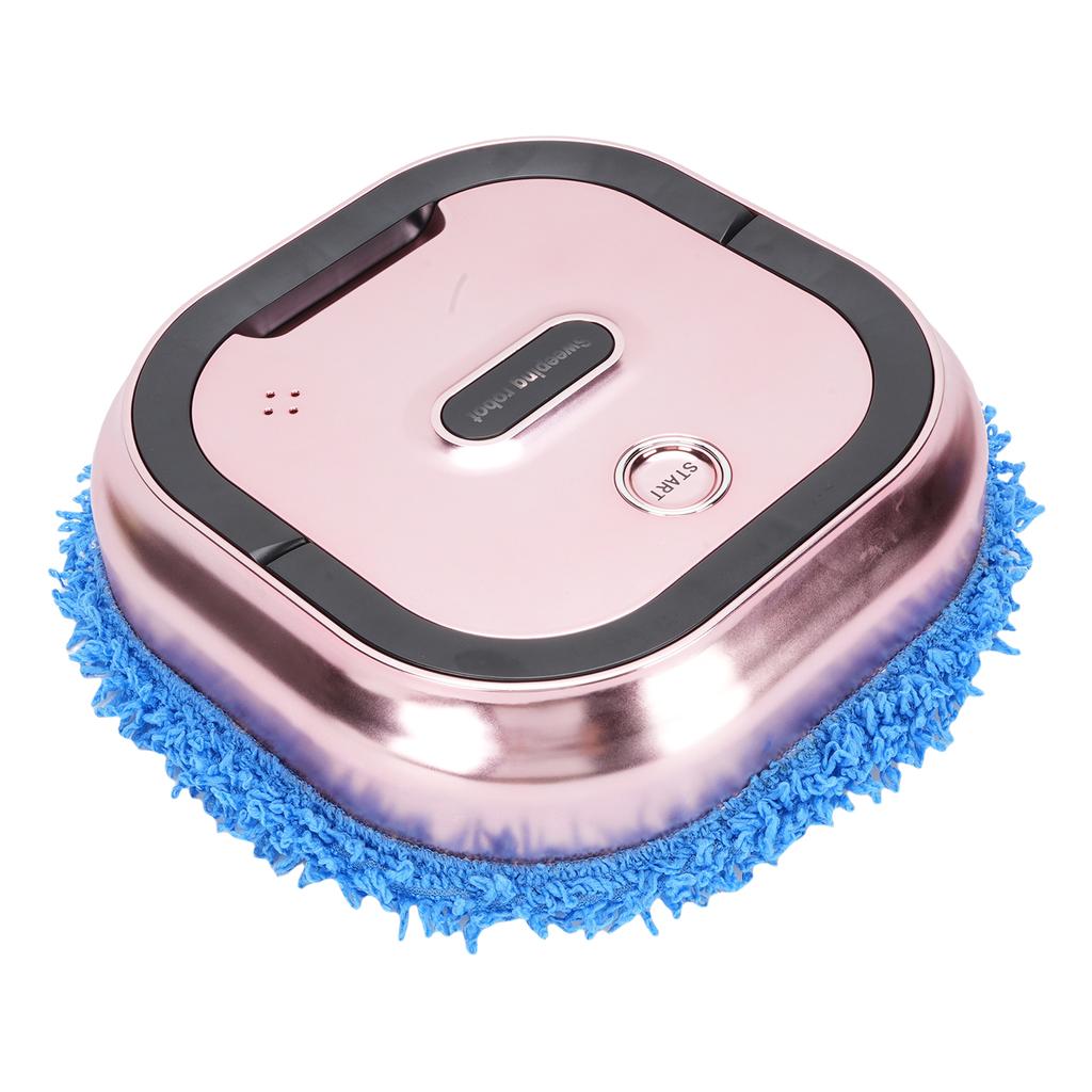 Electric Mopping Robot Quiet Operating 2.8 Inch Multifunctional Automatic Robotic Vacuum Cleaner with Dry and Wet Pads