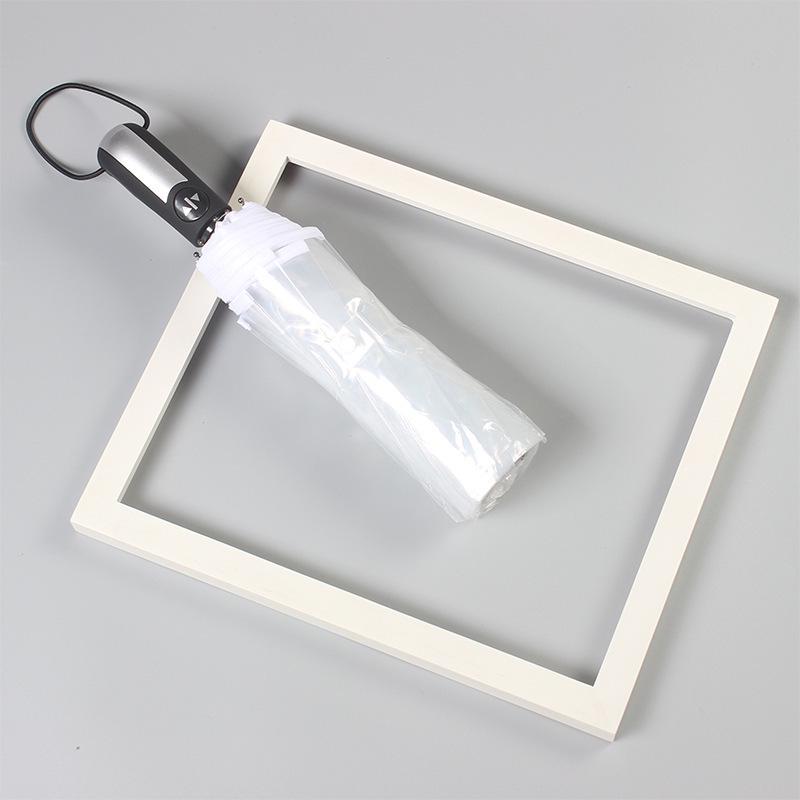 Automatic Double-Canopy Umbrella - Three-Fold, Thickened Design for Couples