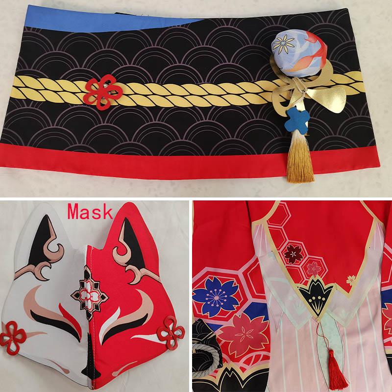 Sparkle Cosplay Costume Honkai Star Rail Full Set With Mask Role Play Outfit For Halloween And Carnival