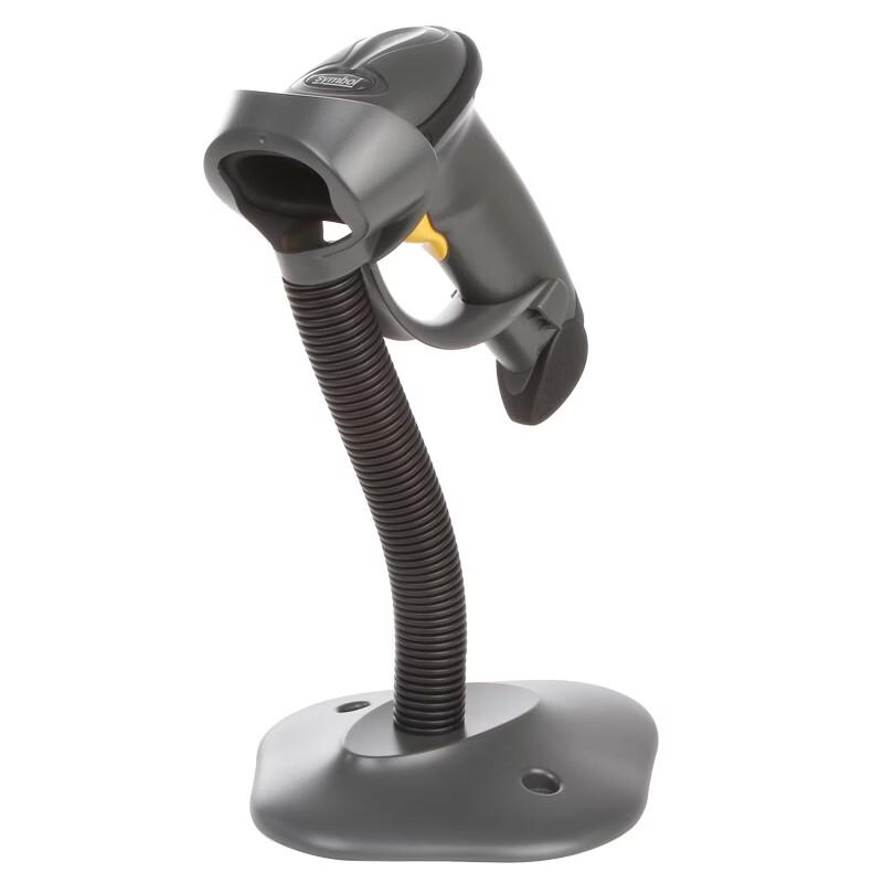 Zebra LS2208-SR Wired 1D Barcode Scanner with Stand