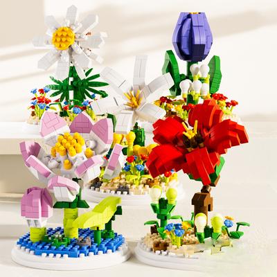 New Building Blocks Compatible with Mosaic Building Toys Puzzle Tabletop Decoration DIY Mosaic Building Blocks