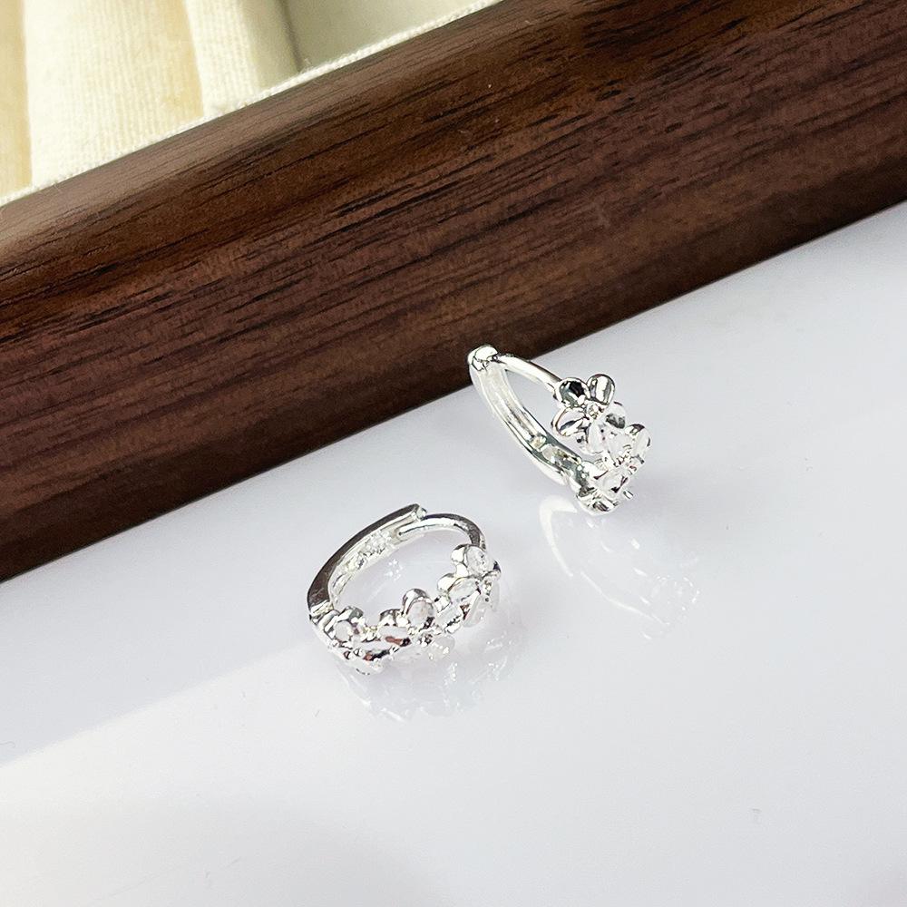 

Винтажные шикарные каффы с вырезами в виде монет: Элегантные геометрические серьги из металла с цветочным узором