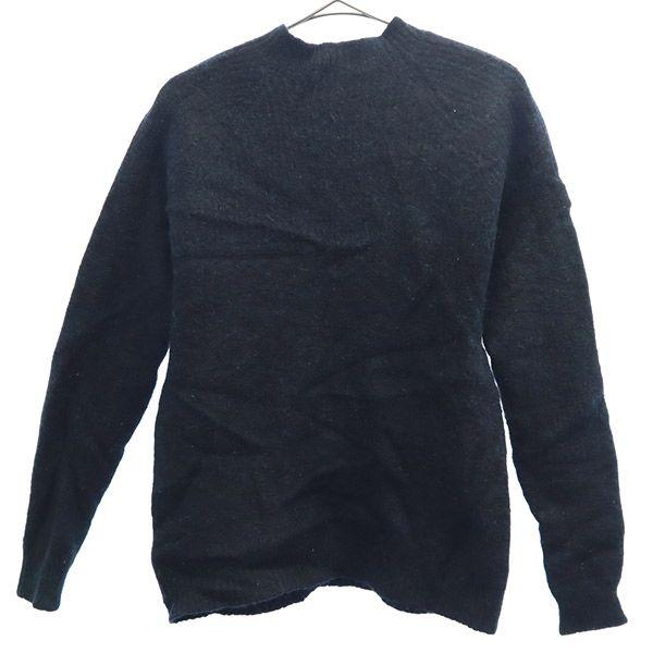 ROBERTO COLLINA Made In Italy Long Sleeve Knit Navy System Sweater Women Used