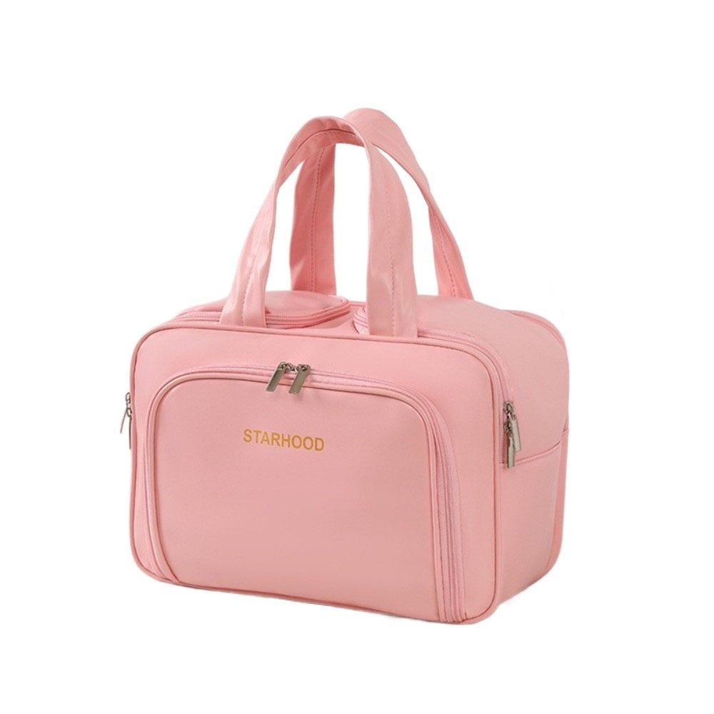 Lightweight Makeup Organizer Large Capacity Cosmetic Container Travel Toiletry Bag Business Trips