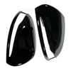 Black Side Mirror Caps For Mercedes Benz W205 W222 W213 W238 X205 X253 C217 W463 C253 W253 Cover C S GLC E G Class AMG