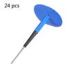 24 Pcs Car Motorcycle Universal Tubeless Tire Puncture Repair Mushroom Plug Patch Gum