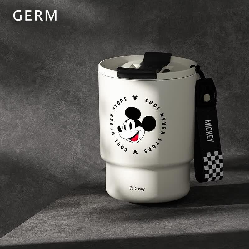 Germ Mickey Series Fun Bamboo Coffee Cup