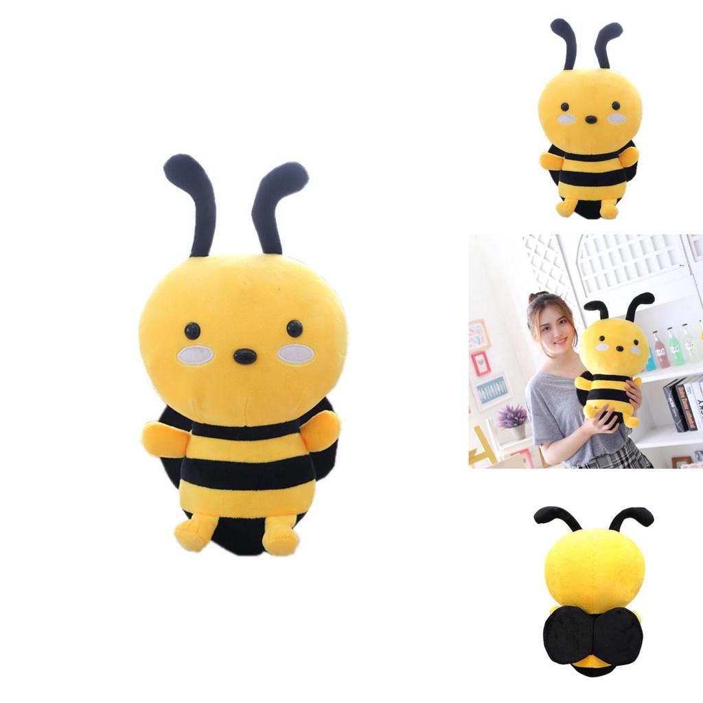 Adorable Bee Plush Toy For Kids Ultra Soft Short Plush Material For Snuggly Playtime Great Birthday Gift And Souvenir