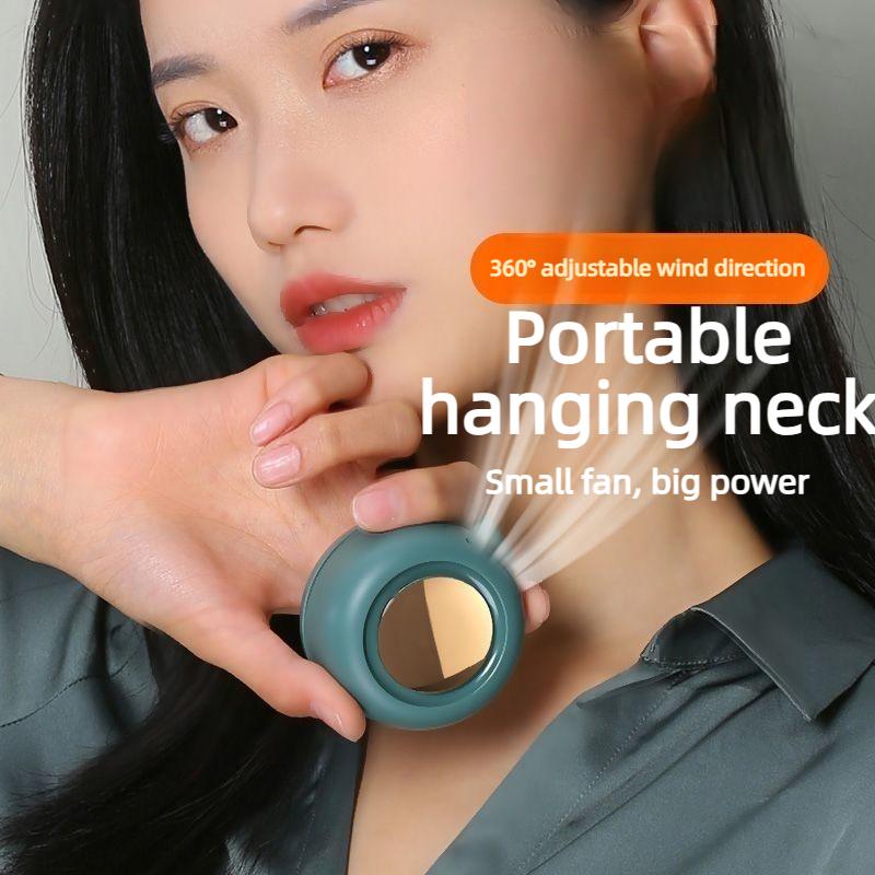 2026 NEW Portable Mini Clip Fan Small Fan Clip On Shirt Waist Mini Bladeless Fan Adjustable 3-Speed For Outdoor