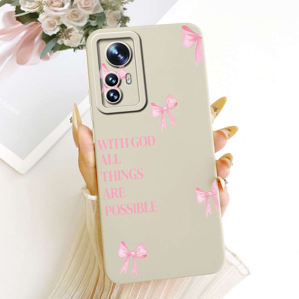 

For Xiaomi 12 Case 6.28 Luck Cat Animal Cover Soft Silicone Case For Xiaomi Mi 12 Mi12 Xiaomi12 Back Cover Capa Xiaomi 12