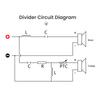 AA58 Speaker 2 Way Audio Board Frequency Divider Treble Bass 2 Unit Crossover Filters 120W Bookshelf HIFI Speaker Divider DIY