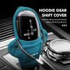JXMK6 Universal Car Gear Shift Mini Hoodie Cover Shift Cover Handle Decoration For KIA Ceed Sportage Rio K5 K2 Optima Cerato Venga