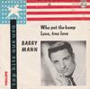 7inch Record BARRY MANN  Who Put The Bomp 320010BF Philips 1961 Germany Rock Used