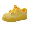 Damen-Freizeitschuhe mit dicker Sohle und Schnürung, neuer Sommer-Nischen-College-Stil, runde Zehenpartie, geringe Absatzhöhe, einzelne Damen-Schuhe