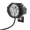 2 In 1 Electric Scooter Front Light Lamp with Horn 36V-48V Electric Bike Headlight Aluminum Shell Waterproof Head Lamp