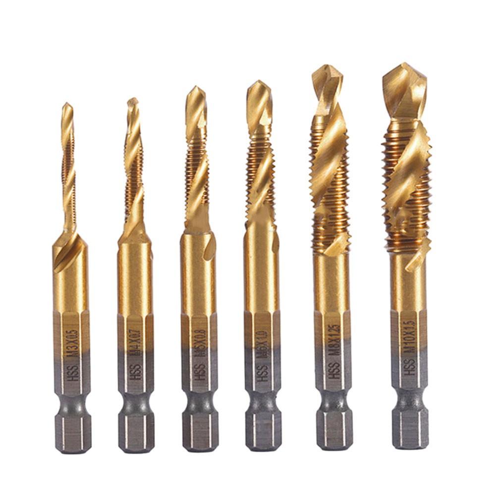 Hex Shank Metric Tap Hole Tapping Chamfering In Titanium