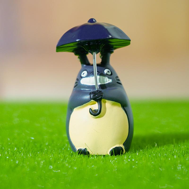 Moss Micro Landscape Ornaments: Umbrella Kitten Tree Stump DIY Succulent Resin Decor