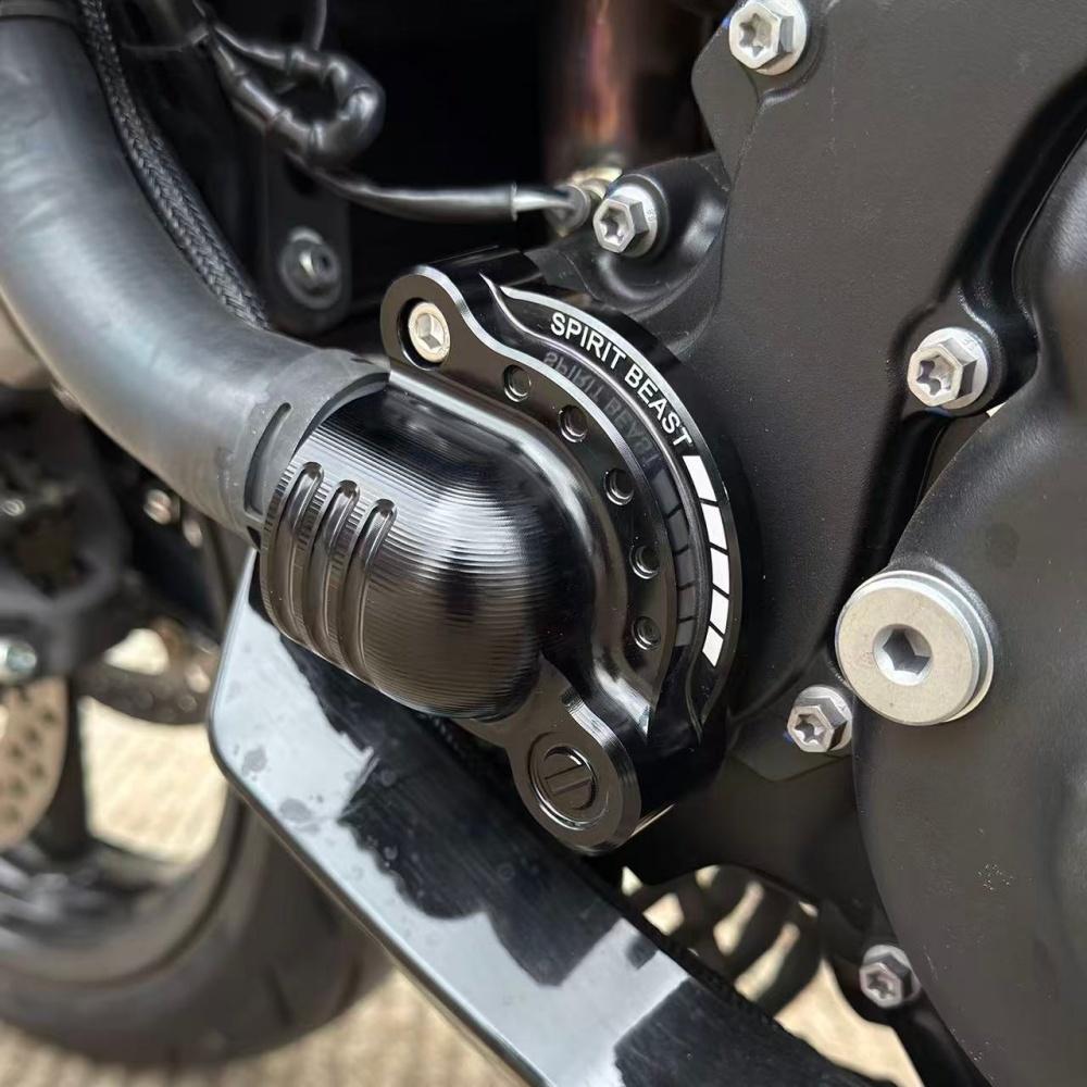For Zontes 703RR, Motorcycle Water Pump Protector, Engine Decorative Cover, Bolt-On Mod Parts