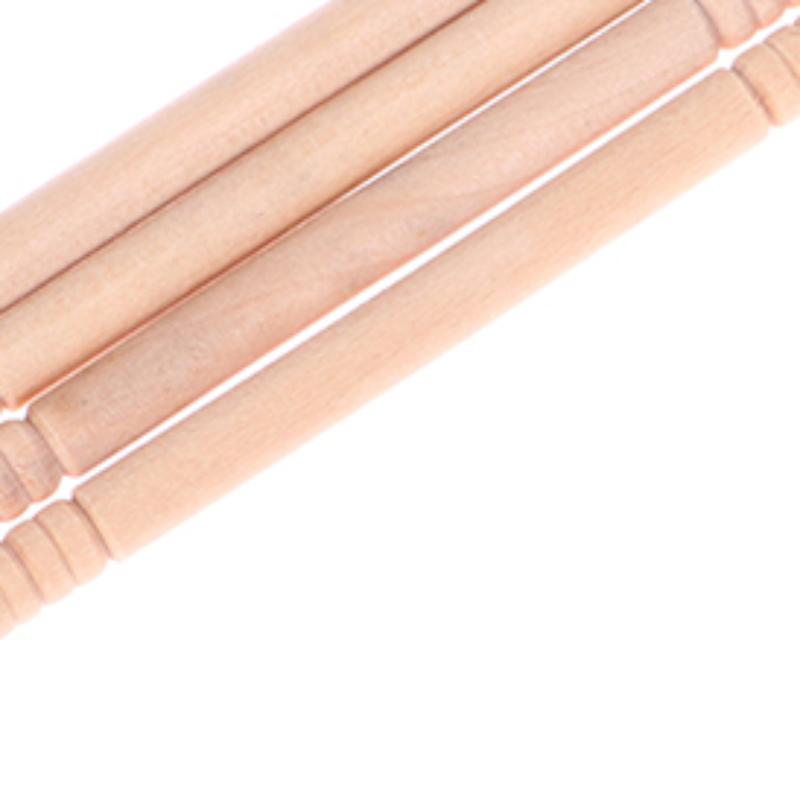 4pcs 1:12 Dollhouse Miniature Wood Pillar Column DIY Furniture Decor Accessories