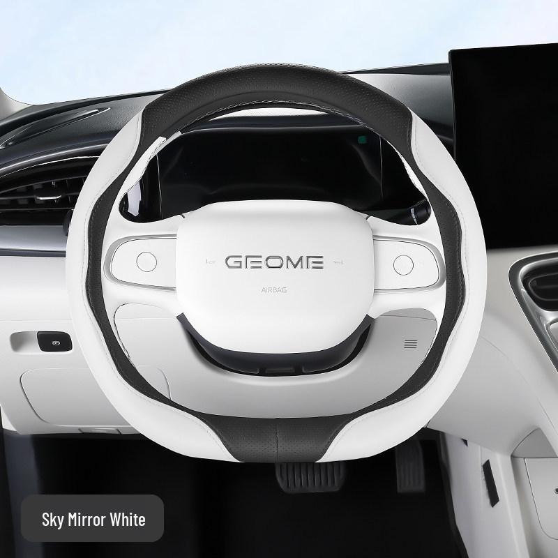 Geely Vision Lenkradbezug - Nappaleder, Rutschfest, Ganzjahres, Universelle Passform