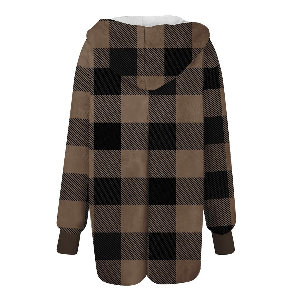 Mode Frauen Langarm Stricken Und Winter Strickjacke Pullover Einfarbig Mantel