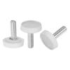 20pcs M4x12mm Female Threaded Knob with Null Thumb Screw Clamping Knob Grip Plastic