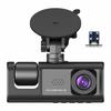 Neu Icreative Auto DVR 3 Kameras Full HD 1080P Dual Lens Auto DVR Kamera 2,0 Zoll IPS Bildschirm Vorne Hinten Recorder