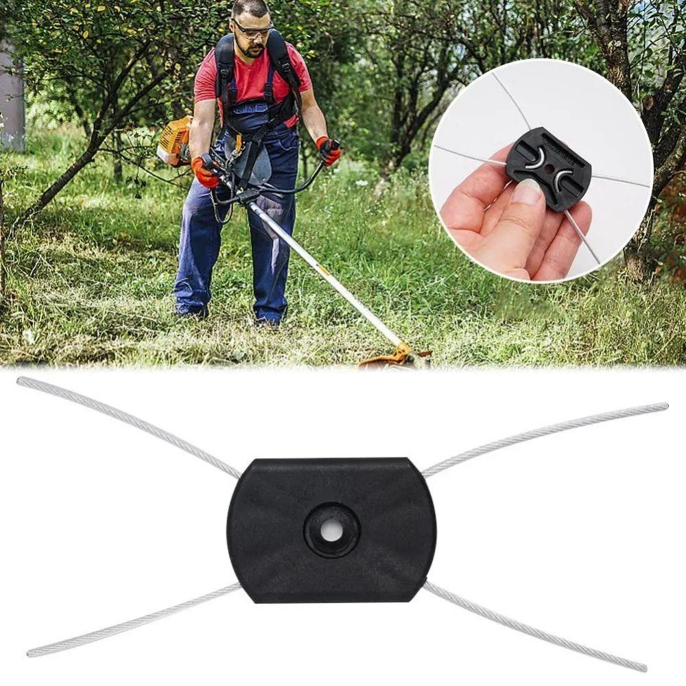 2Pcs Easy To Install Grass Trimmer Head Wear-resistant Universal Weeding Head  Wire Cutting Weeding