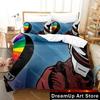 3D Print Daft Punk Bedding Set Duvet Cover Bed Set Quilt Cover Pillowcase Comforter King Queen Size Boys Adult Bedding Set