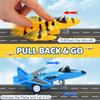 Pcs Pull Back Airplane Toys Boys Plane Playset Aircraft Incl Helicopter Fighter Bomber Toddler Kids Christmas JOYFY 16 for Kid Friendly Entertaining
