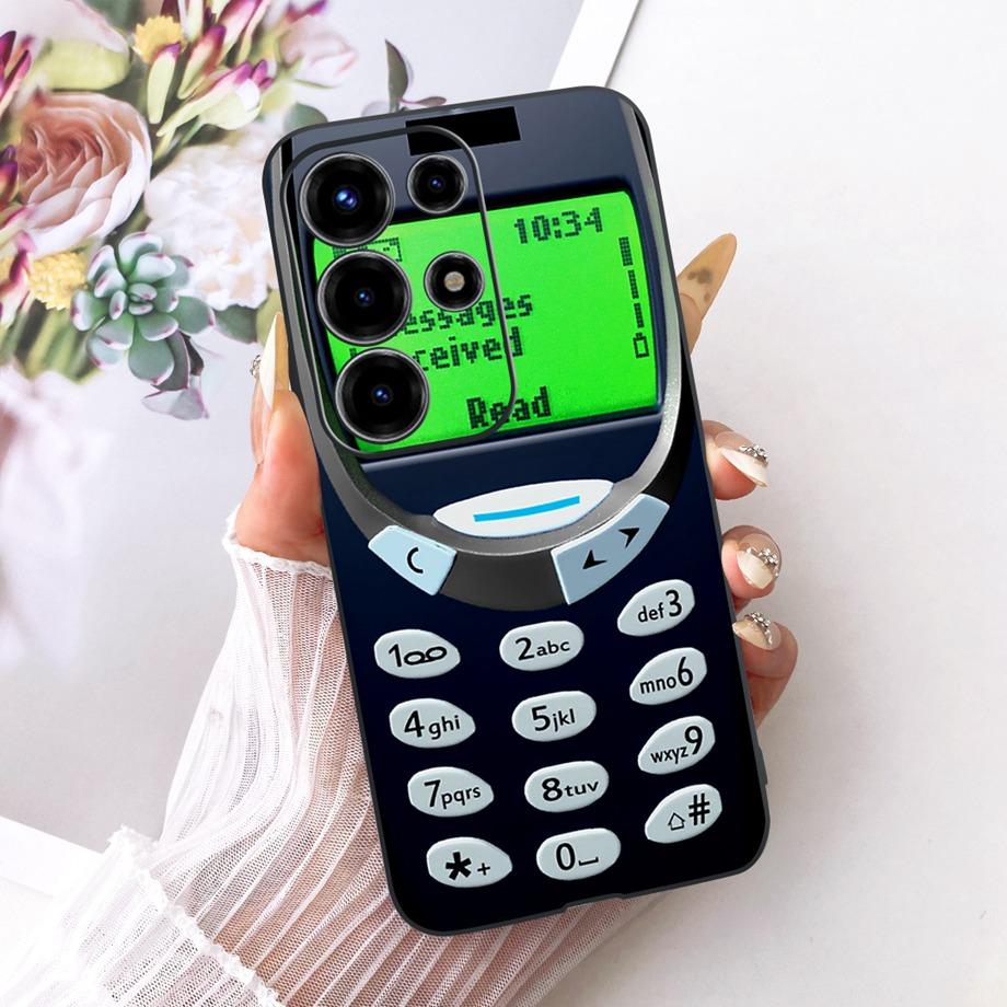 Flower Cartoon Fashion Design Phone Case For Itel Super 26 Ultra S26 Ultra S688LN Funda Soft Silicone Shockproof Back Cover