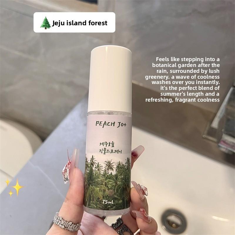 Peach-made Korean Jeju Island Citrus Clothing Fragrance Deodorizing Spray for Men and Women's Light Perfume