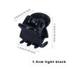 10-20Pcs Hair Claw Clips for Women Girls 1cm 1.5cm Black Brown Transparent Plastic Clamp for Ladies Headwear Hair Accessories