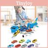 Aircraft Storage Military Backpack Playset With Plastic Construction For Children