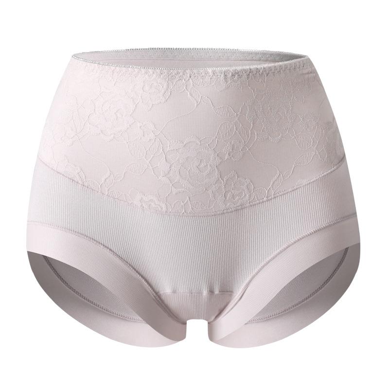 Large Size Ladies Spring and Autumn Girdle Waist Molded High Waist Belly Breathable Hip Briefs