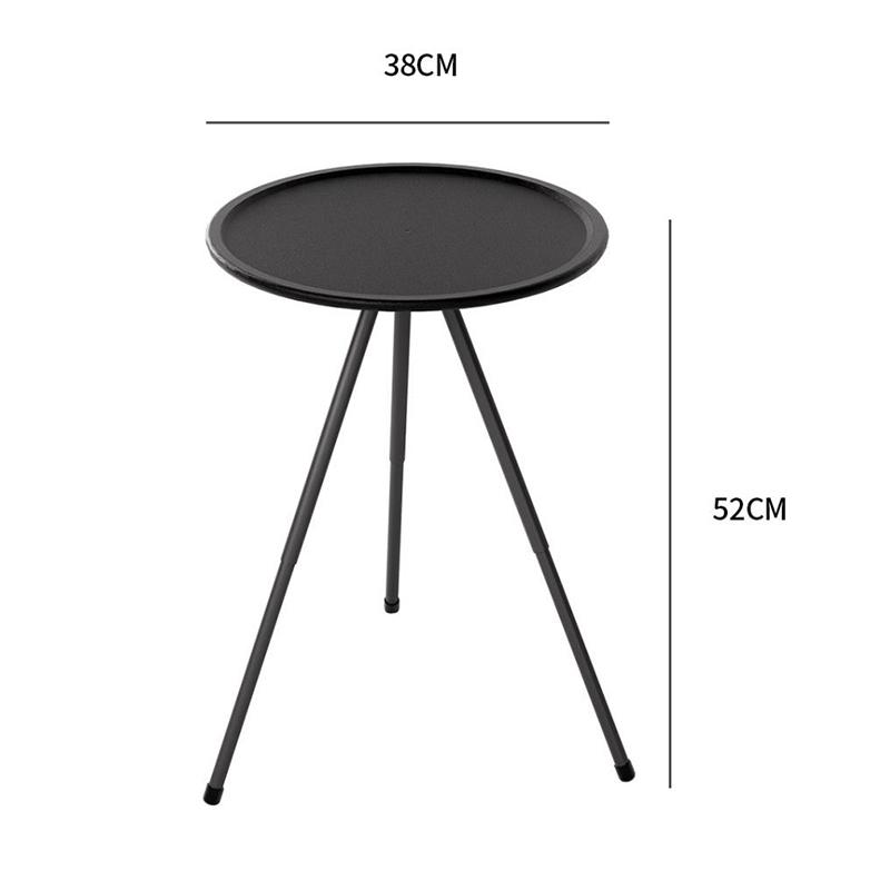 

Стол для кемпинга на открытом воздухе с/без стойки для лампы, регулируемый телескопический обеденный стол ABS + стальная труба для кемпинга, барбекю, пикников