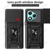 Funda for Honor 400 Lite 5G / Honor 400 Pro Global Case Slide Camera Ring Stand Holder Shockproof Cover for Honor 400 Lite Capa