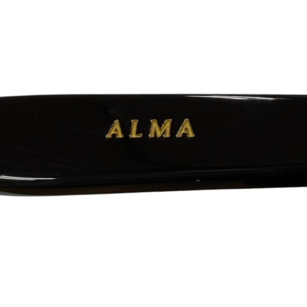 Excellent GENTLE MONSTER Sunglasses ALMA Wellington Eyewear Black Mens Used