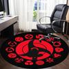 NARUTO Office Round Area Rug,  Under Office Chairs Bedroom Living Room Home Decor a0908161