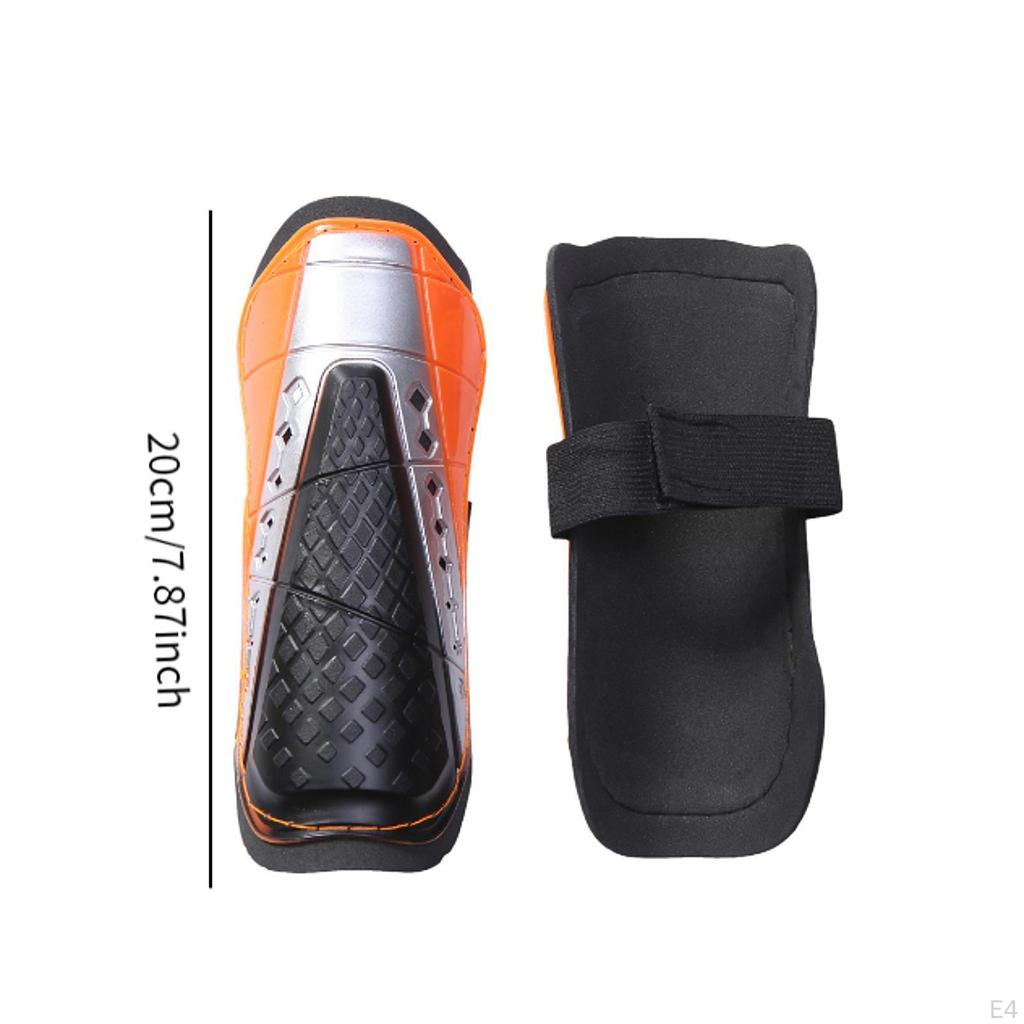 Football Shin Guards, Soccer Protective Gear, Breathable Shock Absorbing Guard