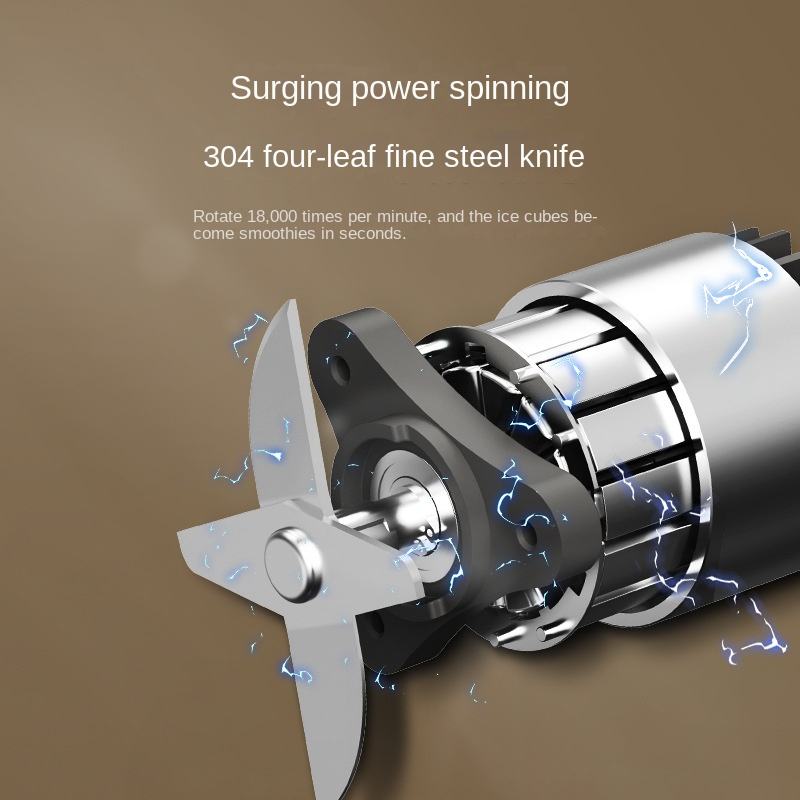 Портативная мини-соковыжималка для смузи — фото 5
