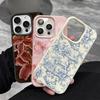 Fodral för RENO 15 15F 11F 12F 14 PRO 10 5 Lite 5F OPPO A3 A5 A6 PRO A2 A3X A5X A40 A94 Lila Blommor Mjuk Matt PU-Läderfodral
